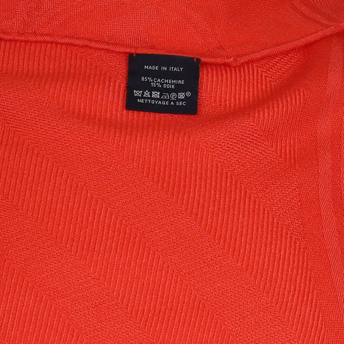 Boxed Hermès Cashmere and Silk Losange Scarf