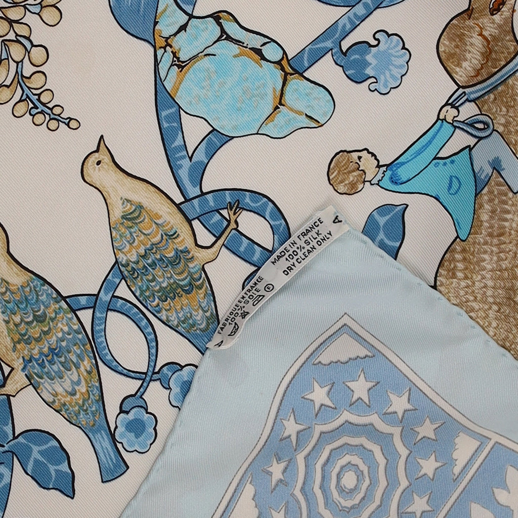 Hermès Early America Silk Scarf