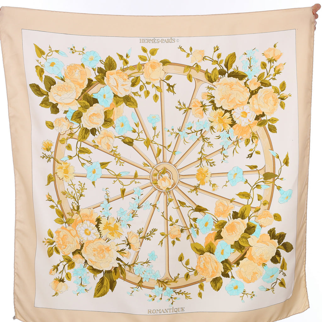Hermès Romantique Silk Scarf