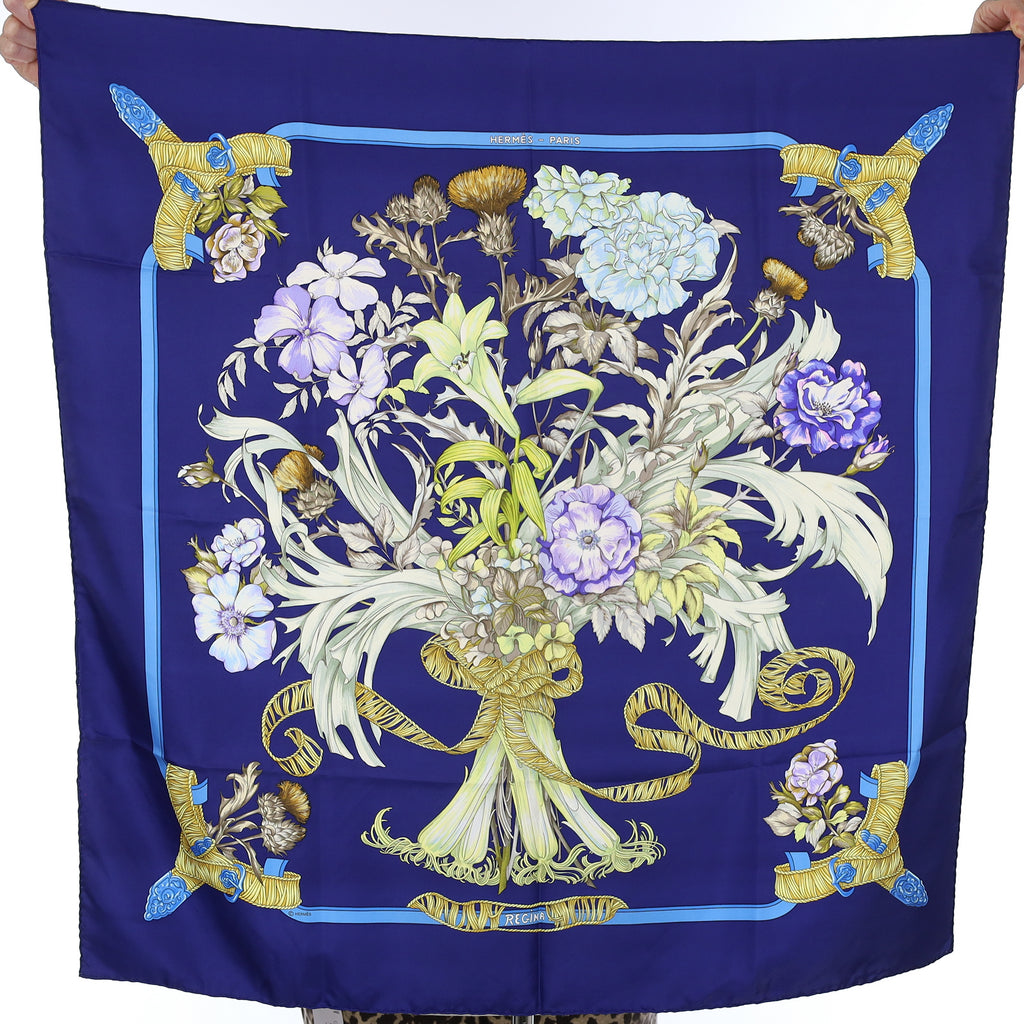 Hermès Regina Silk Scarf