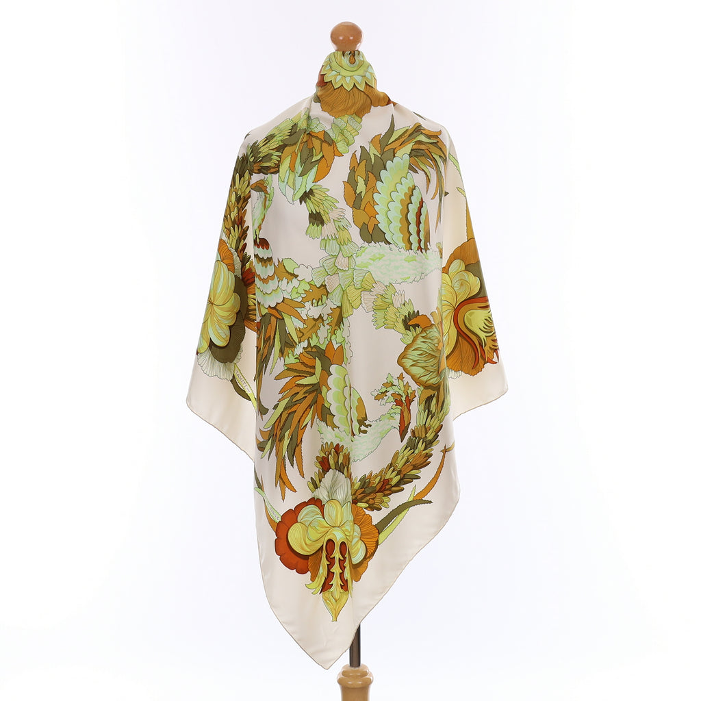 Hermès Tahiti Silk Scarf