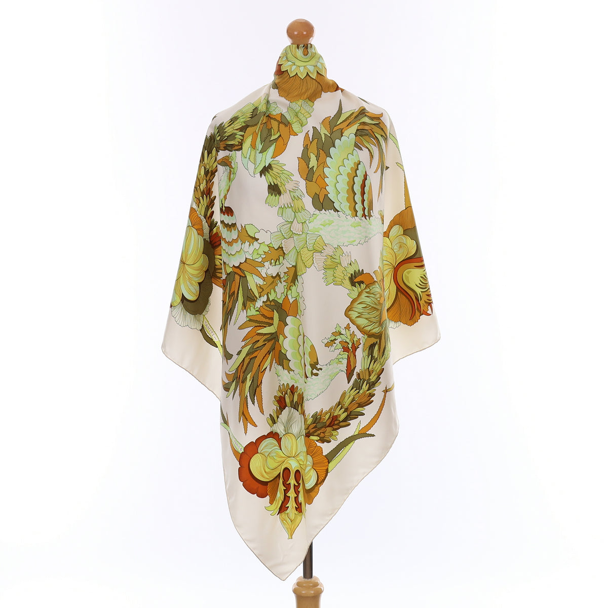 Hermès Tahiti Silk Scarf