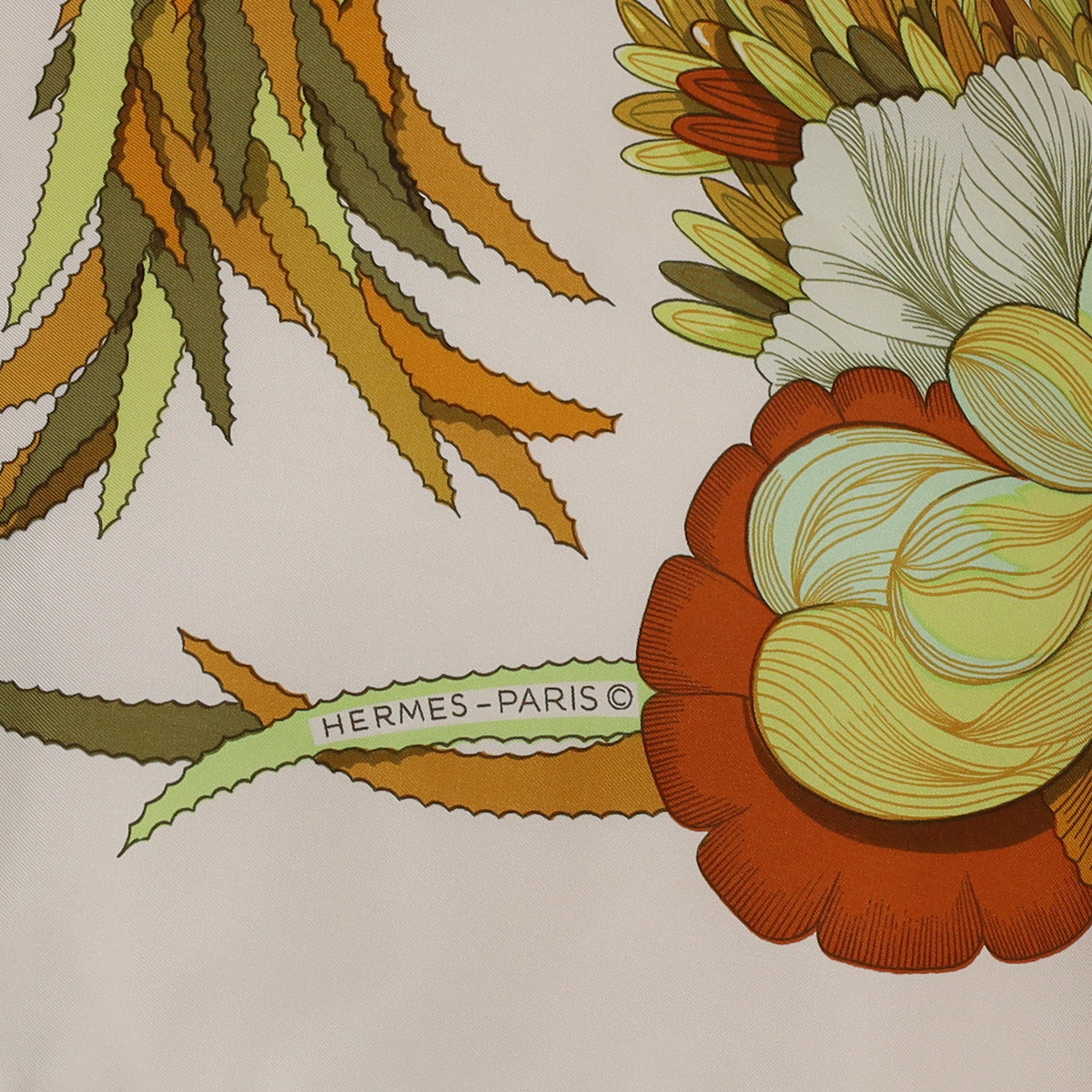Hermès Tahiti Silk Scarf