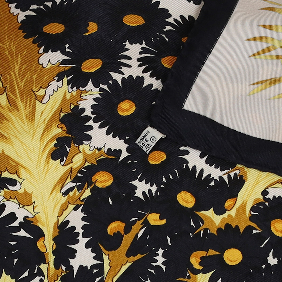 Hermès Fleurs et Carlines Silk Scarf