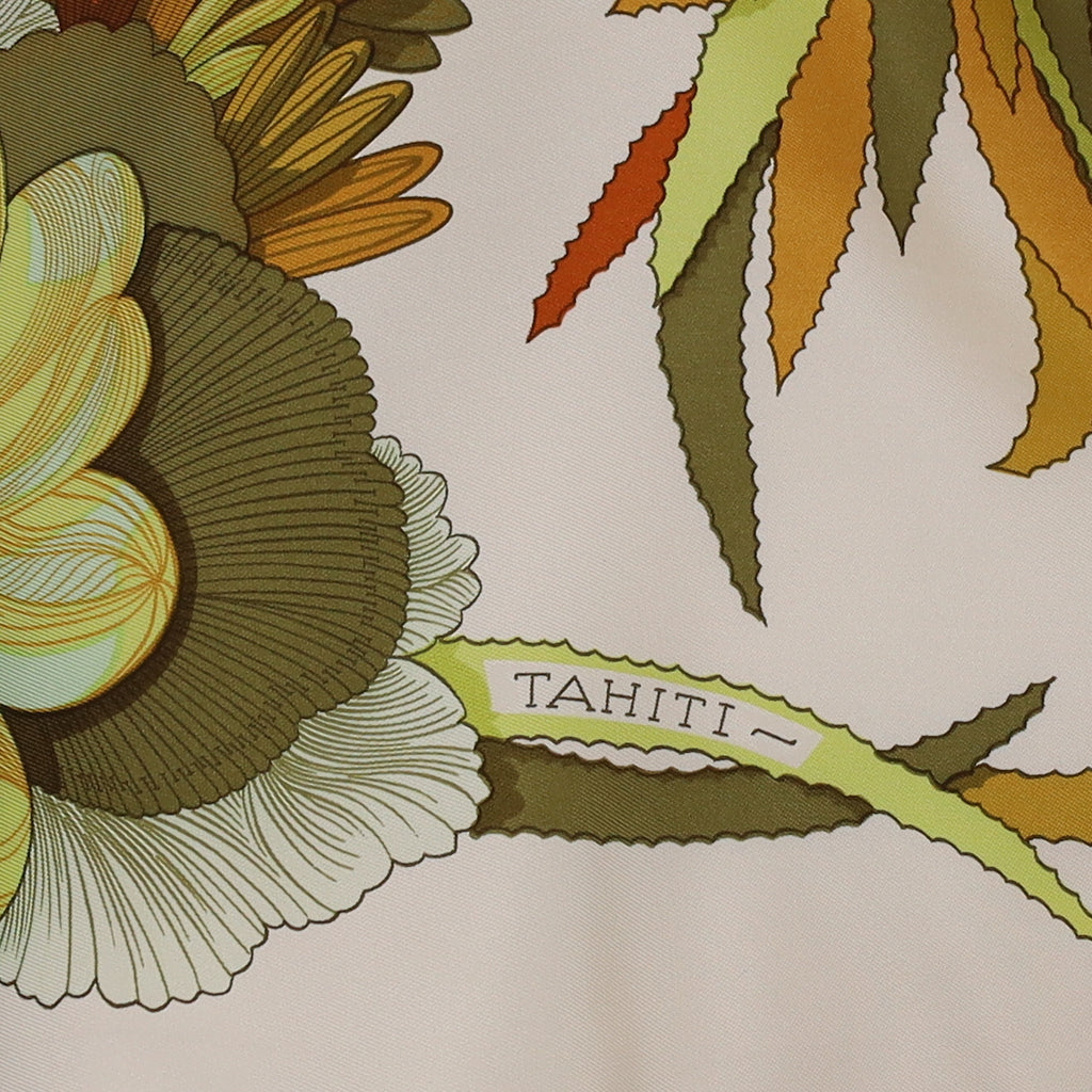 Hermès Tahiti Silk Scarf