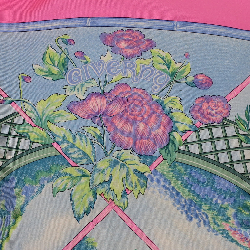 Pristine Hermès Giverny Silk Scarf