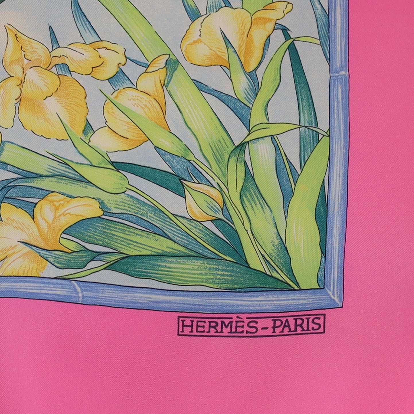 Pristine Hermès Giverny Silk Scarf
