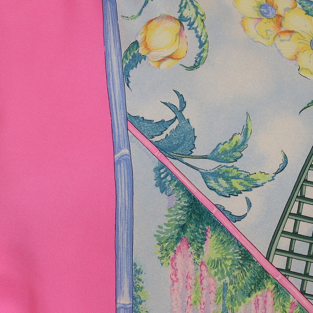 Pristine Hermès Giverny Silk Scarf