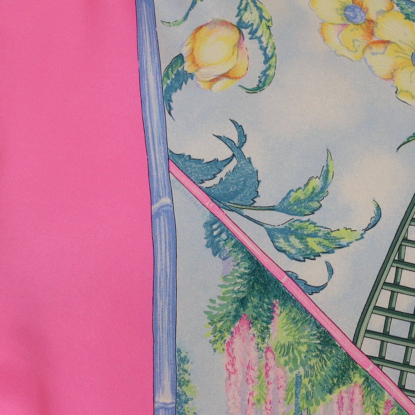 Pristine Hermès Giverny Silk Scarf