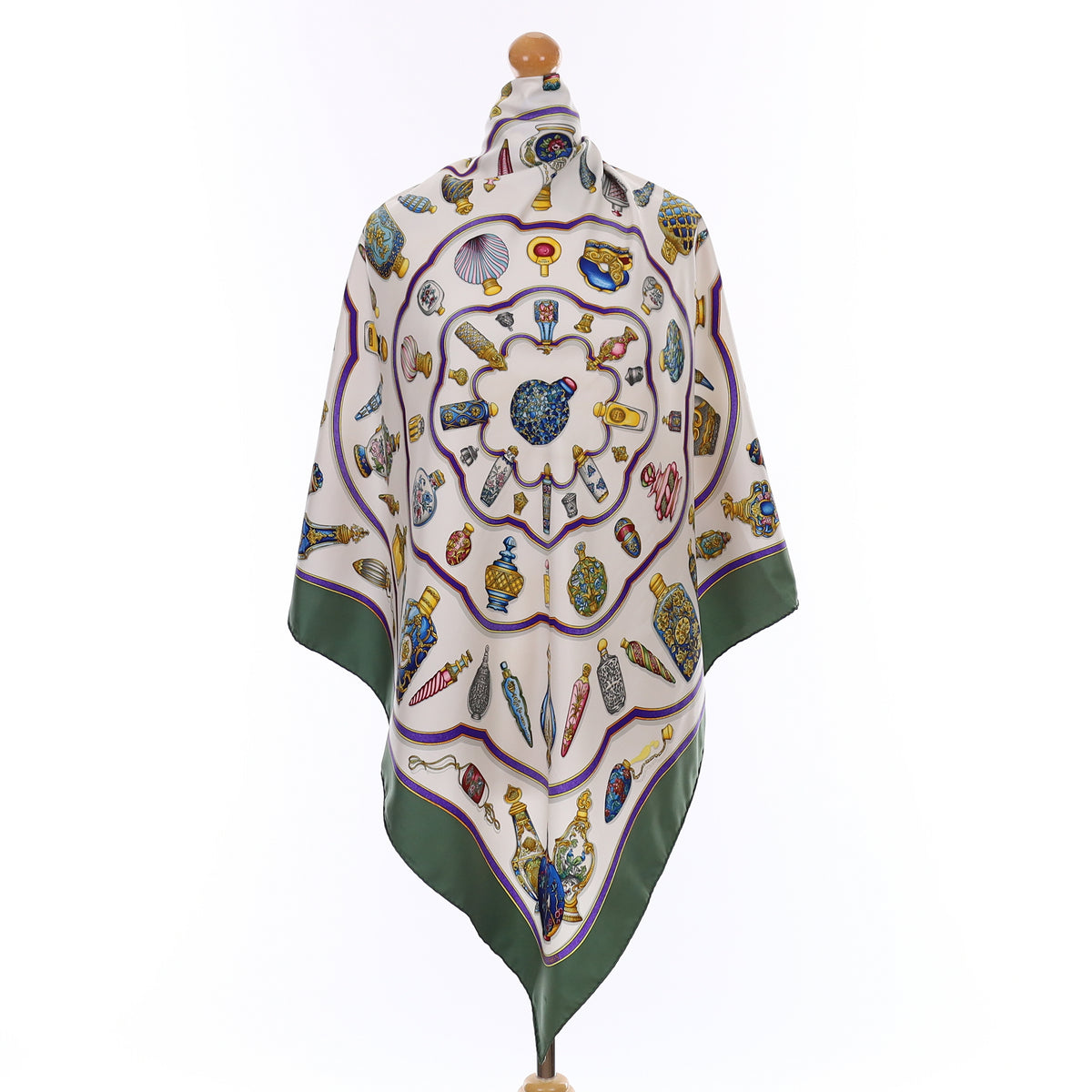 Hermès Flacons Silk Scarf