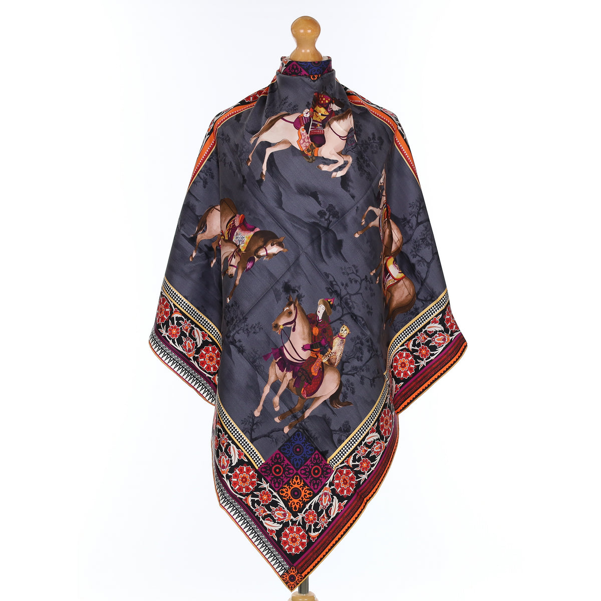 Brand New Boxed Shanghai Tang Designer Silk Scarf