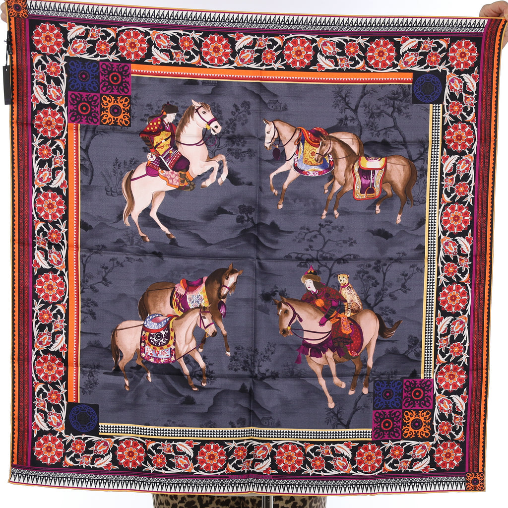 Brand New Boxed Shanghai Tang Designer Silk Scarf