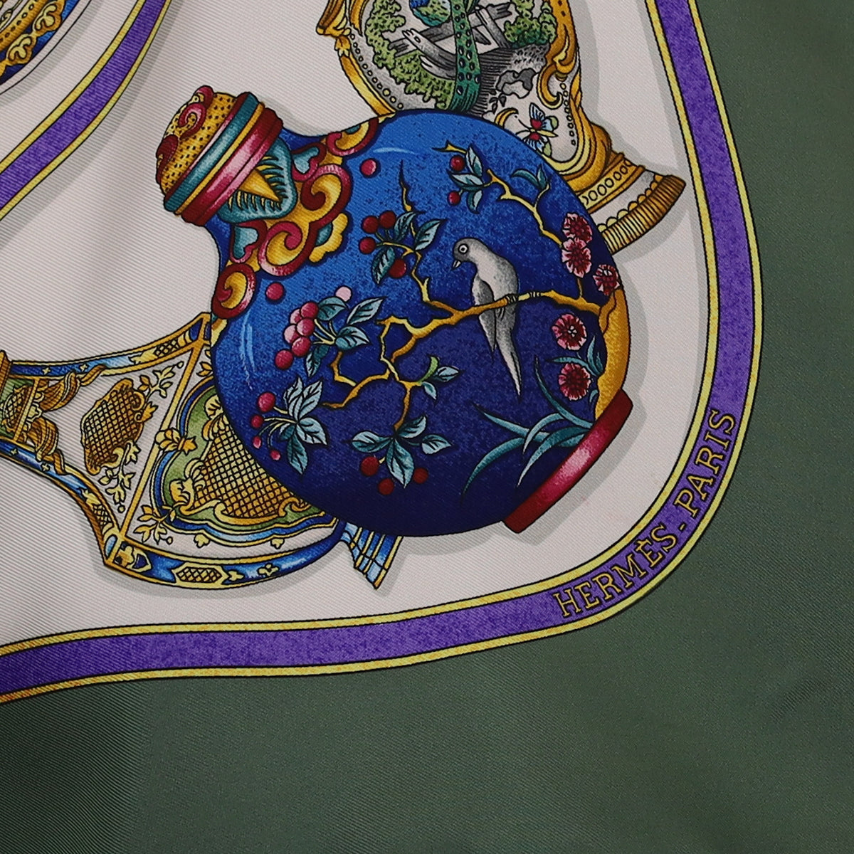 Hermès Flacons Silk Scarf
