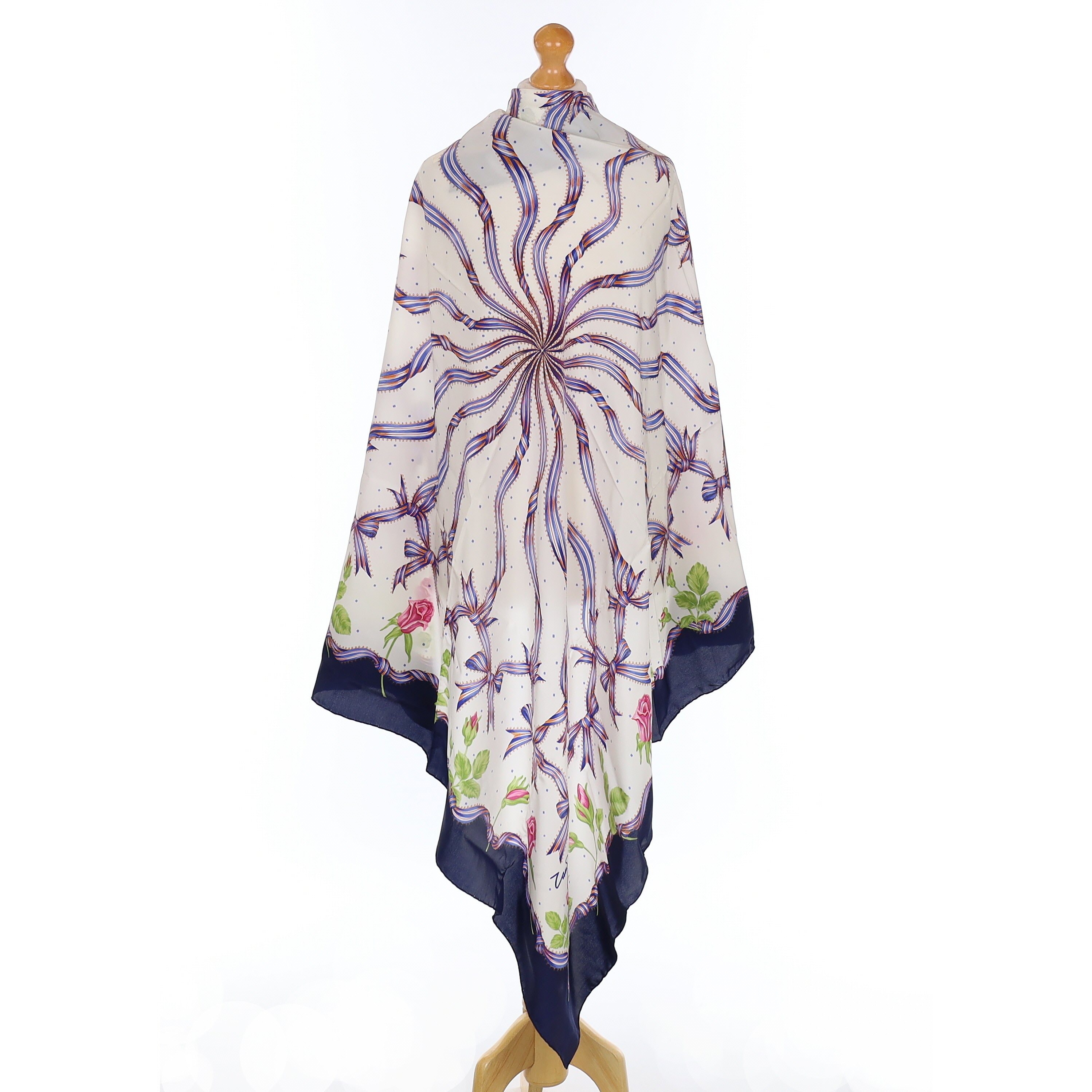 Brand New Boxed Zandra Rhodes Silk Scarf