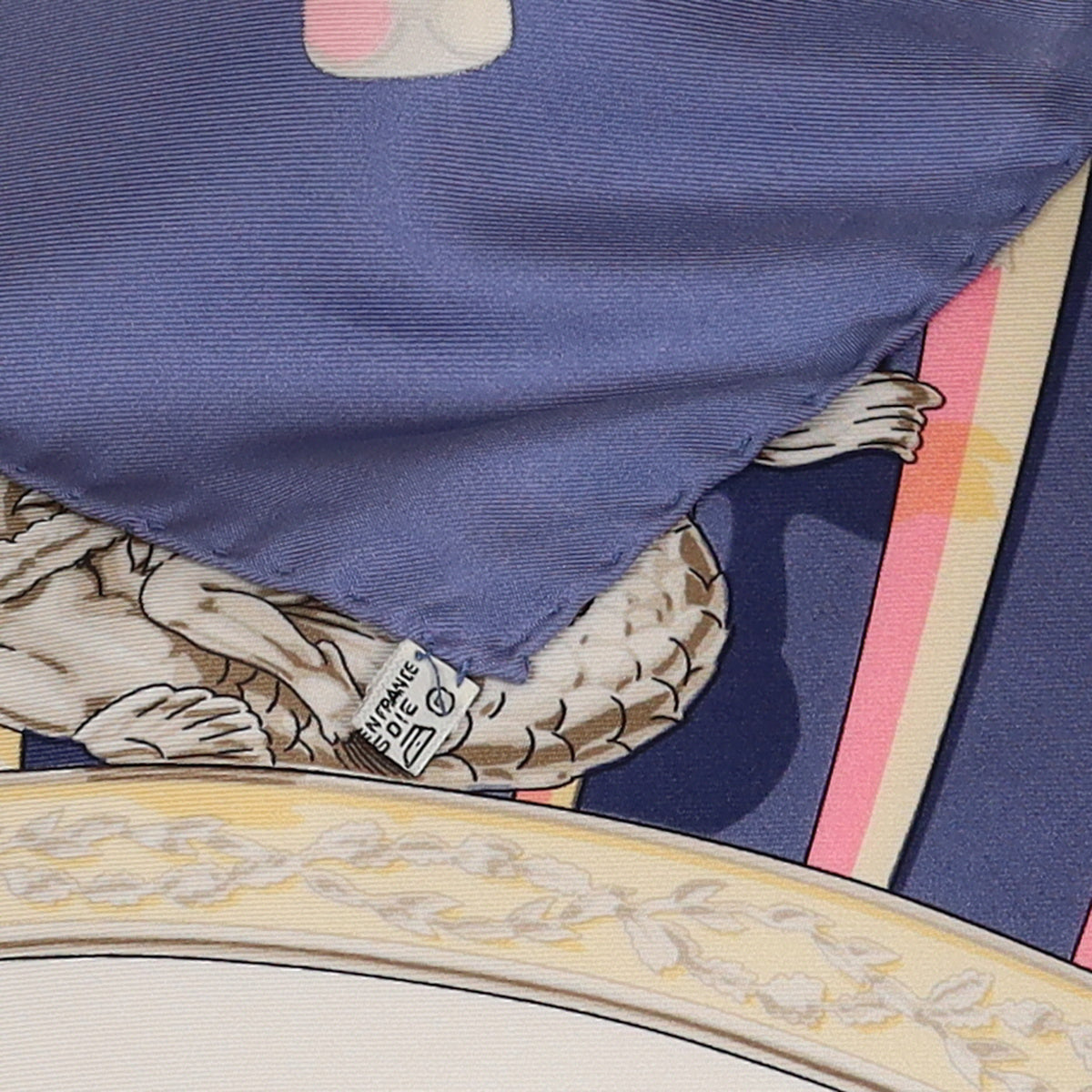 Hermès La Marine à Rames Vintage Silk Scarf Quite Rare