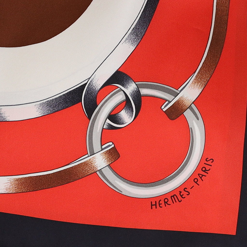 Brand New Boxed Hermès Figure Artistique Silk Scarf