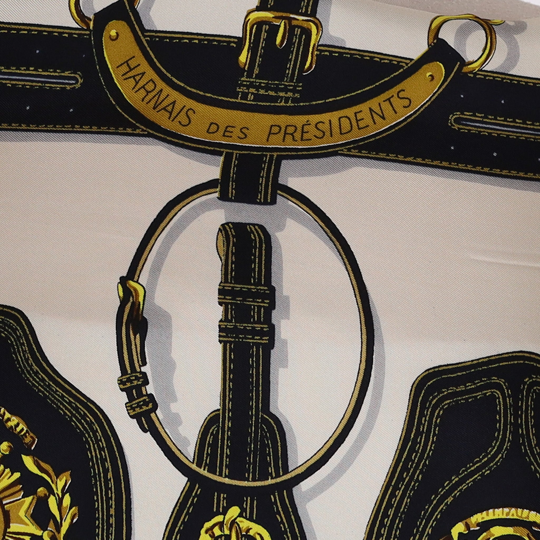 Hermès Harnais des Présidents Silk Scarf