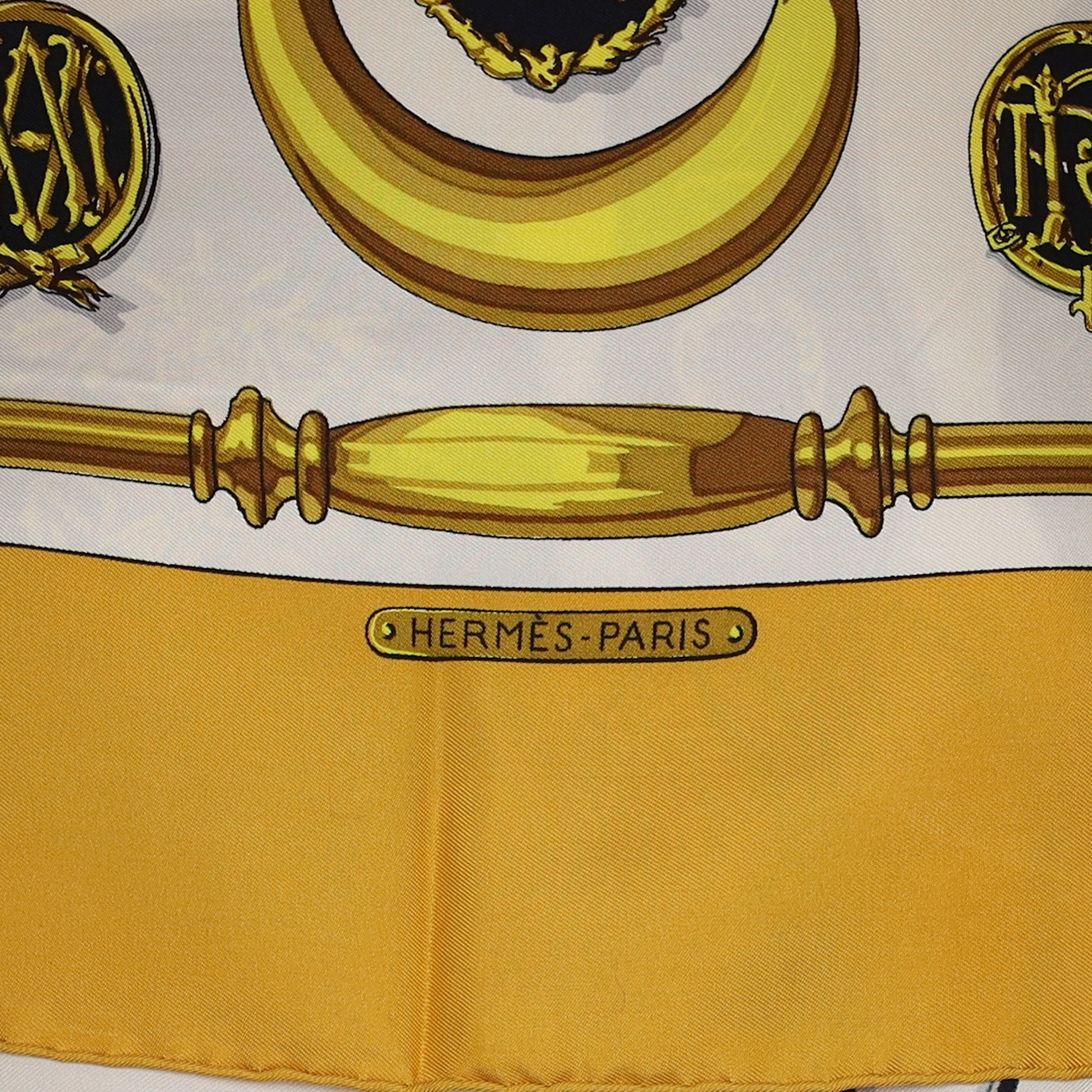 Hermès Harnais des Présidents Silk Scarf