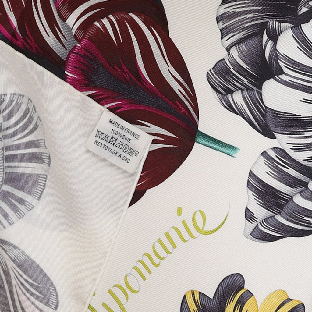 Brand New Boxed Hermès Tulipomanie Silk Scarf