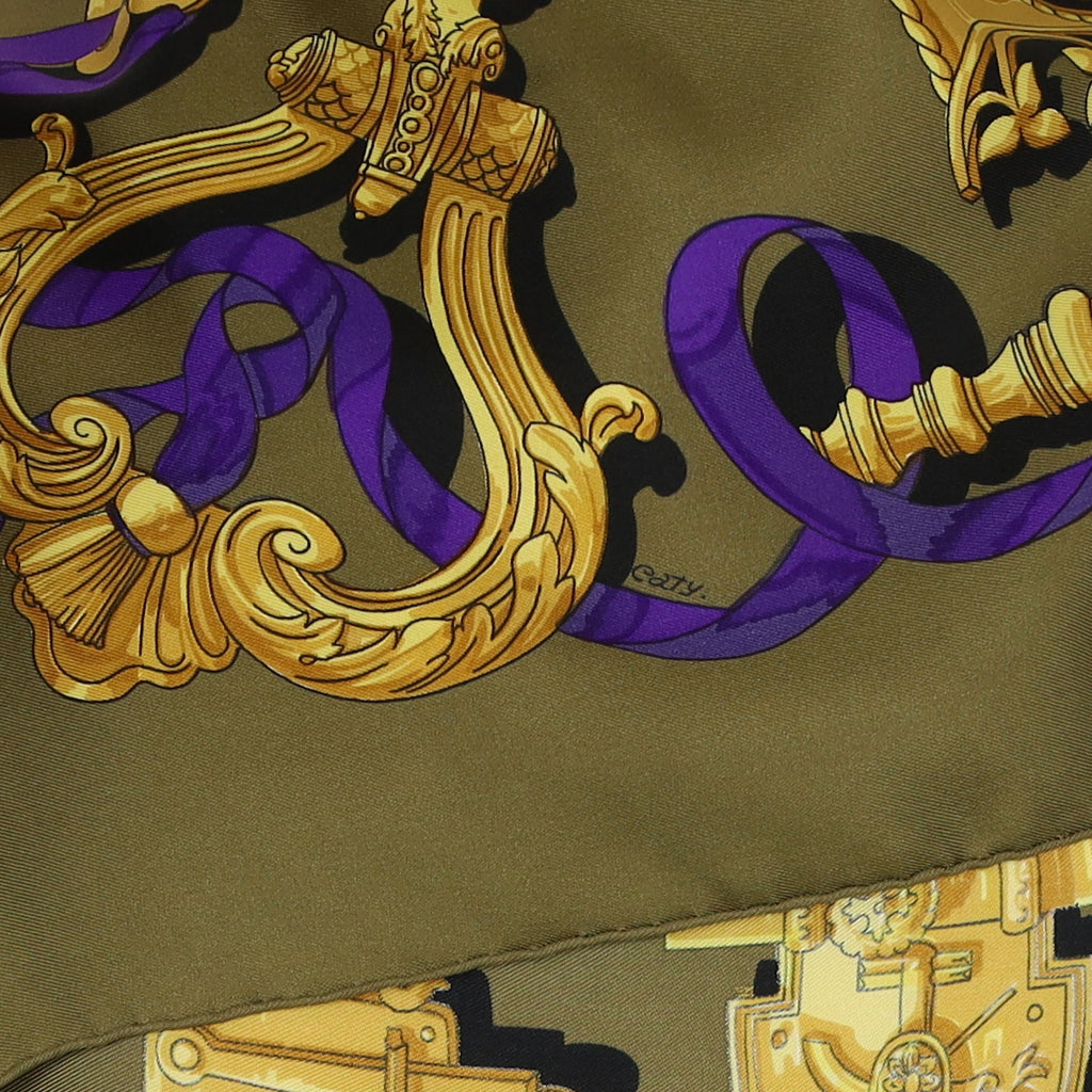 Hermès Ferronnerie Silk Scarf