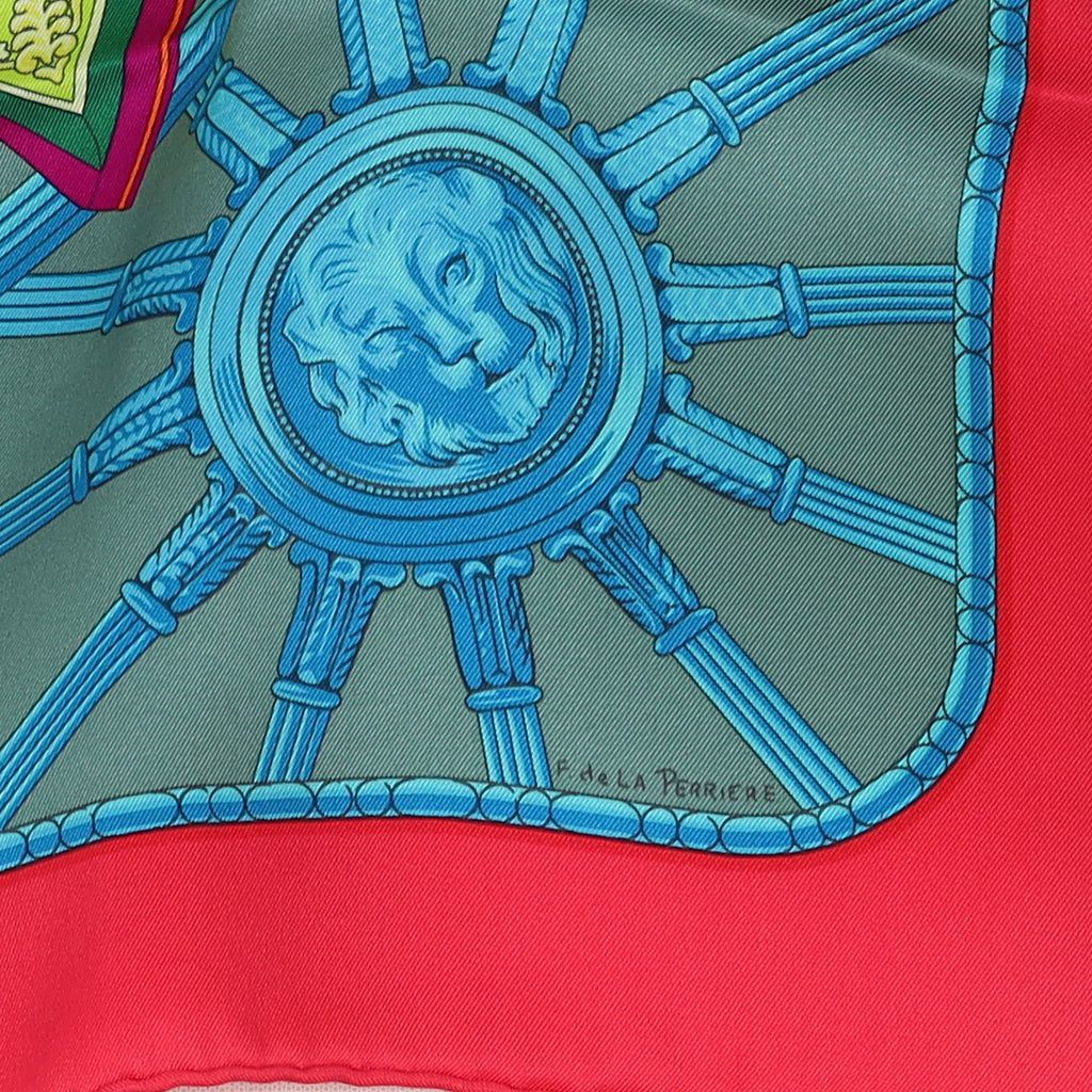 Brand New Boxed Hermès Coach ‘70’ Silk Scarf