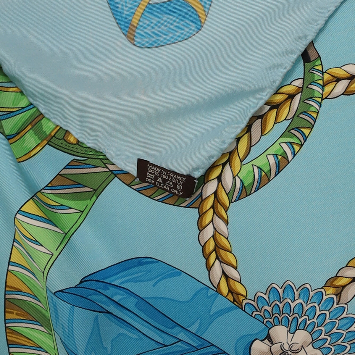 Frontaux et Cocardes Hermès Silk Scarf