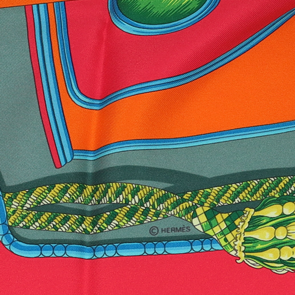 Brand New Boxed Hermès Coach ‘70’ Silk Scarf