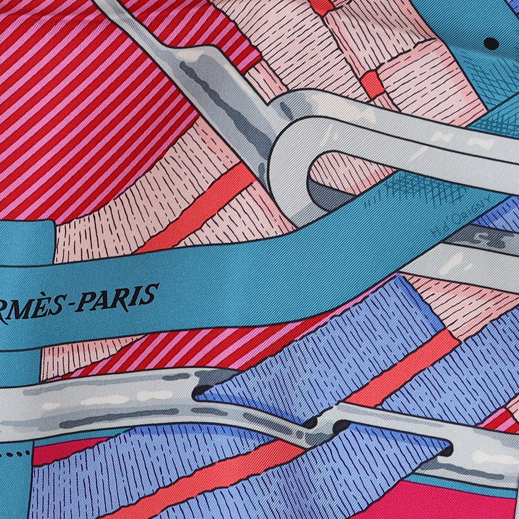Brand New Boxed Hermès Mors à Jouets Silk Scarf