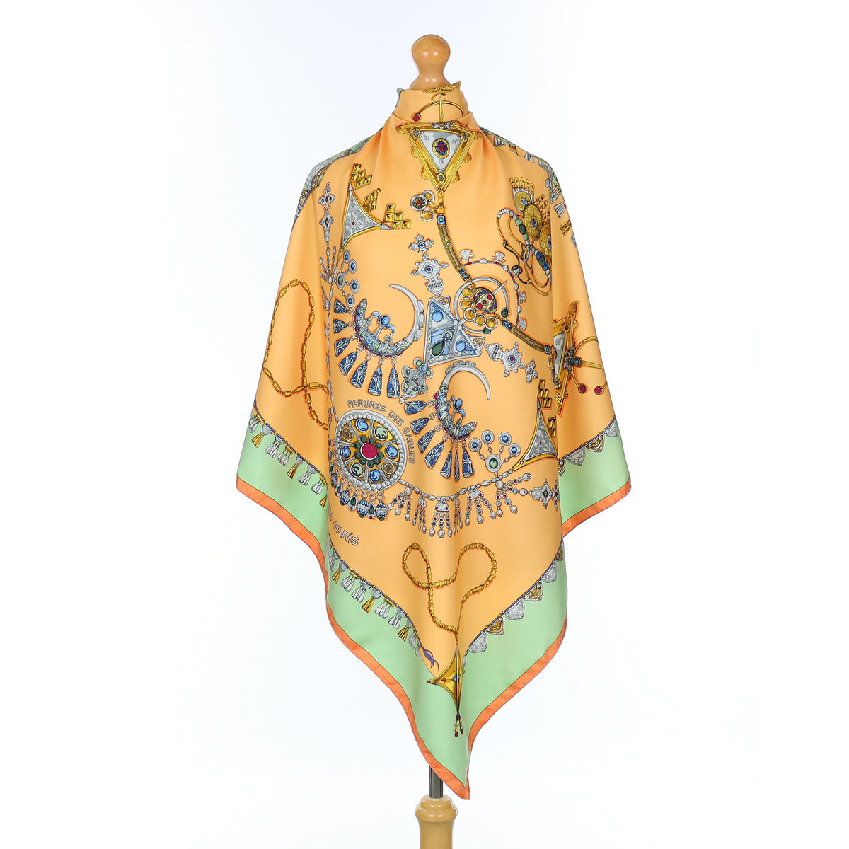 Hermès Parures des Sables Silk Scarf