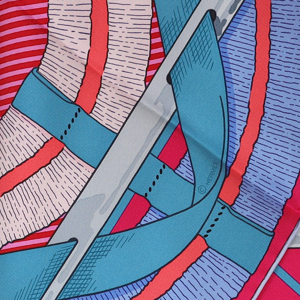 Brand New Boxed Hermès Mors à Jouets Silk Scarf