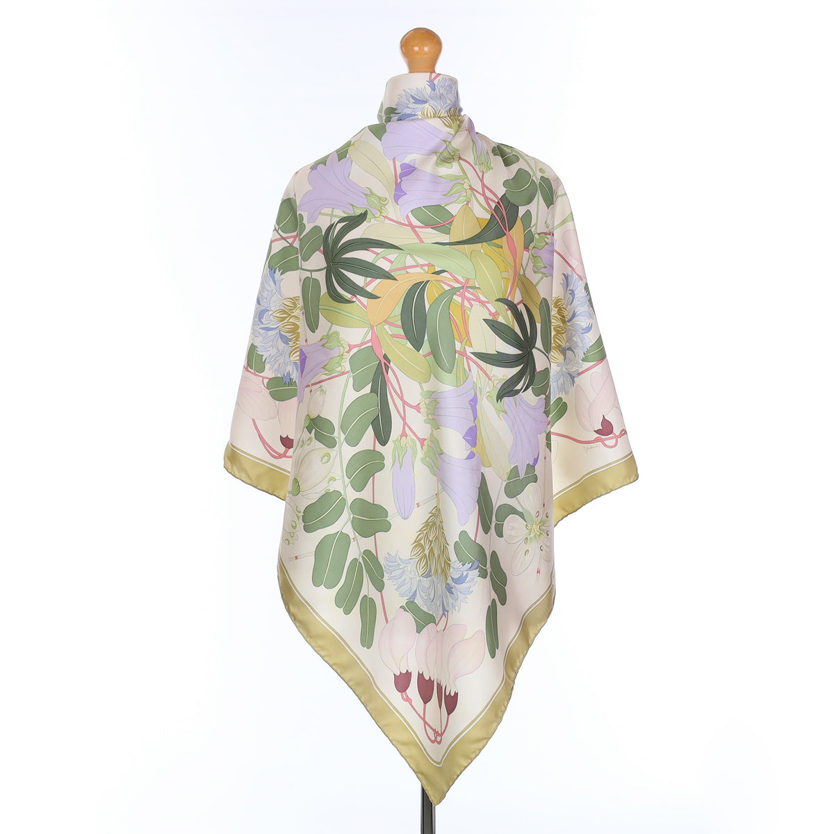 Hermès Flora Graeca Vintage Silk Scarf
