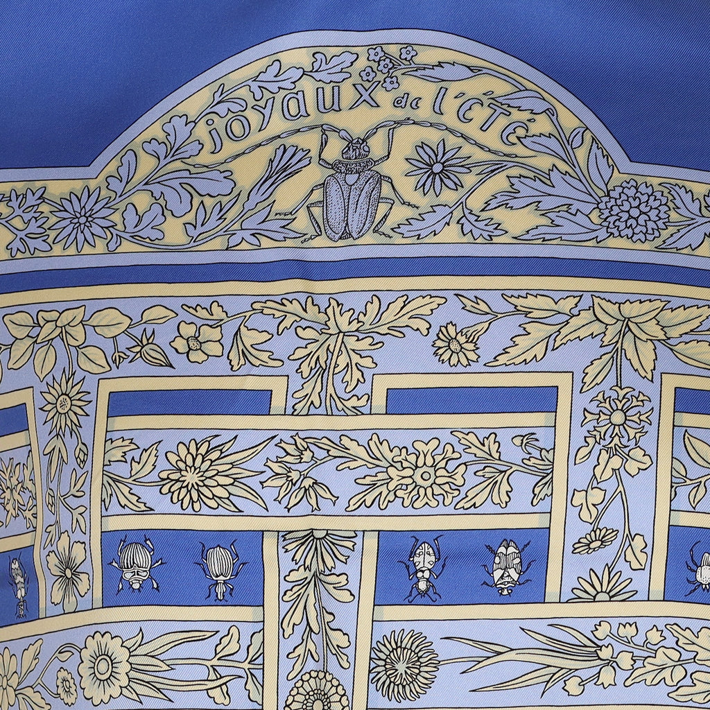 Pristine Boxed Hermès Joyaux L'été Silk Scarf