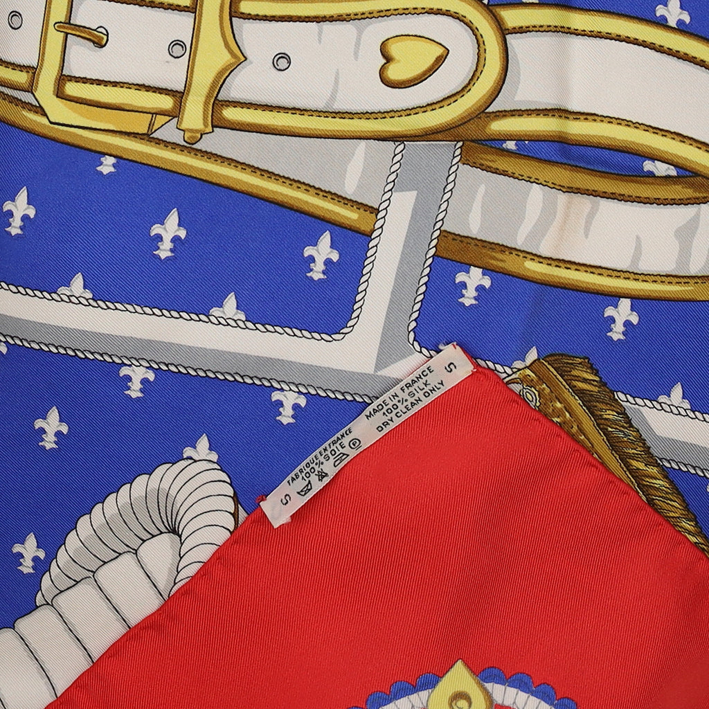 Hermès Selles a Housse Silk Scarf