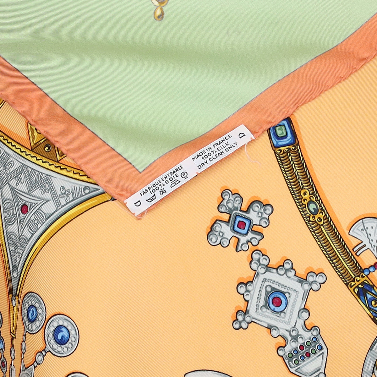 Hermès Parures des Sables Silk Scarf