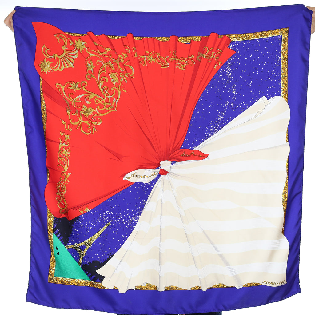 Hermès Souvenirs de Paris Silk Scarf