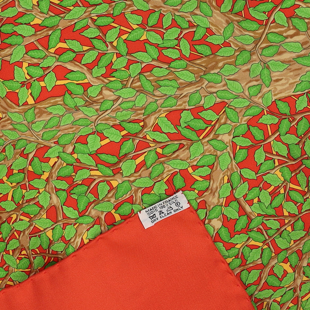 Hermès Axis Mundi Silk Scarf