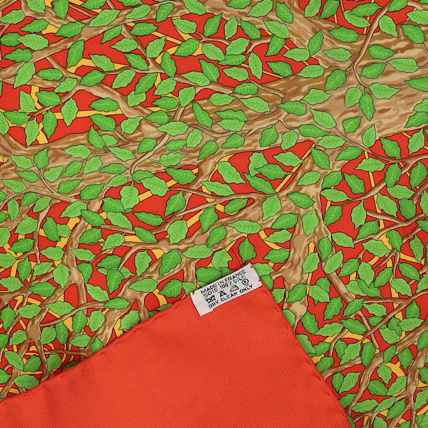 Hermès Axis Mundi Silk Scarf