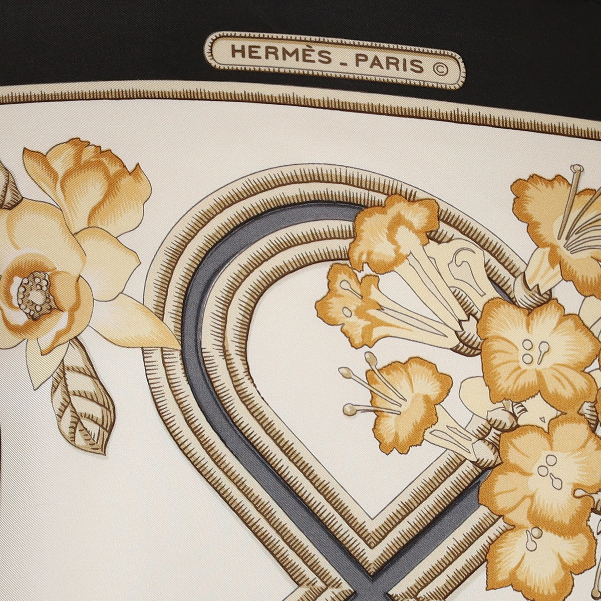 Hermès Caraïbes Silk Scarf