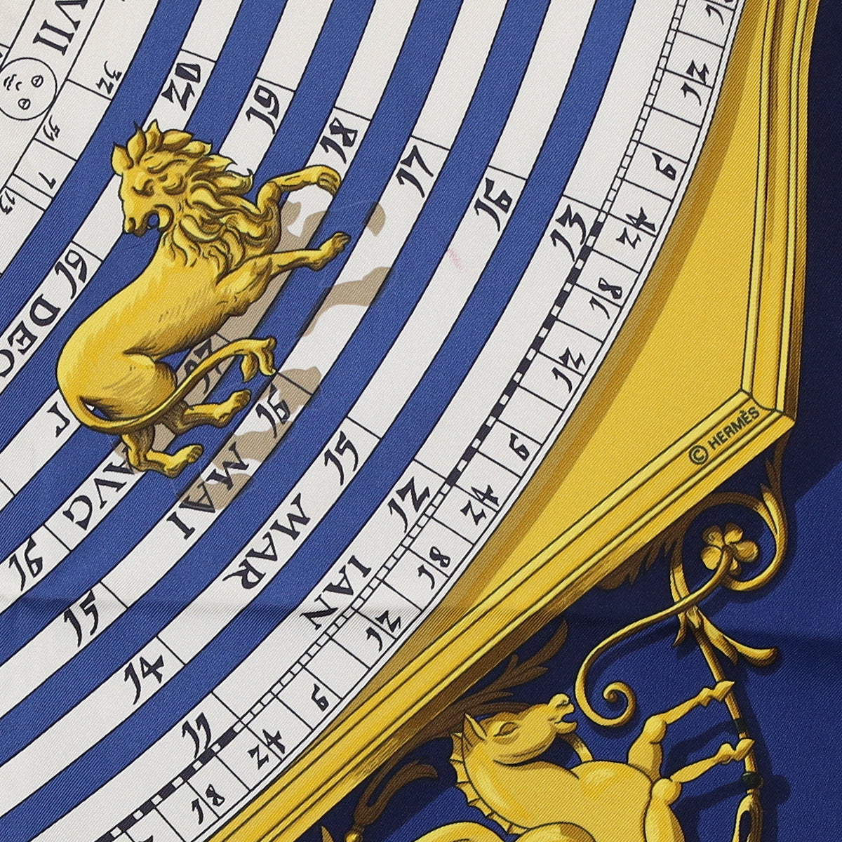 Hermès Astrologie Silk Scarf