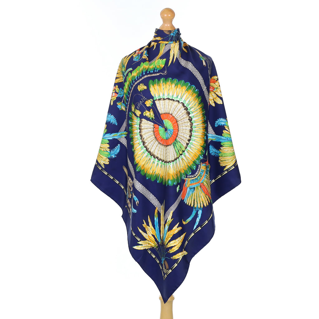 Hermès Brazil Silk Scarf