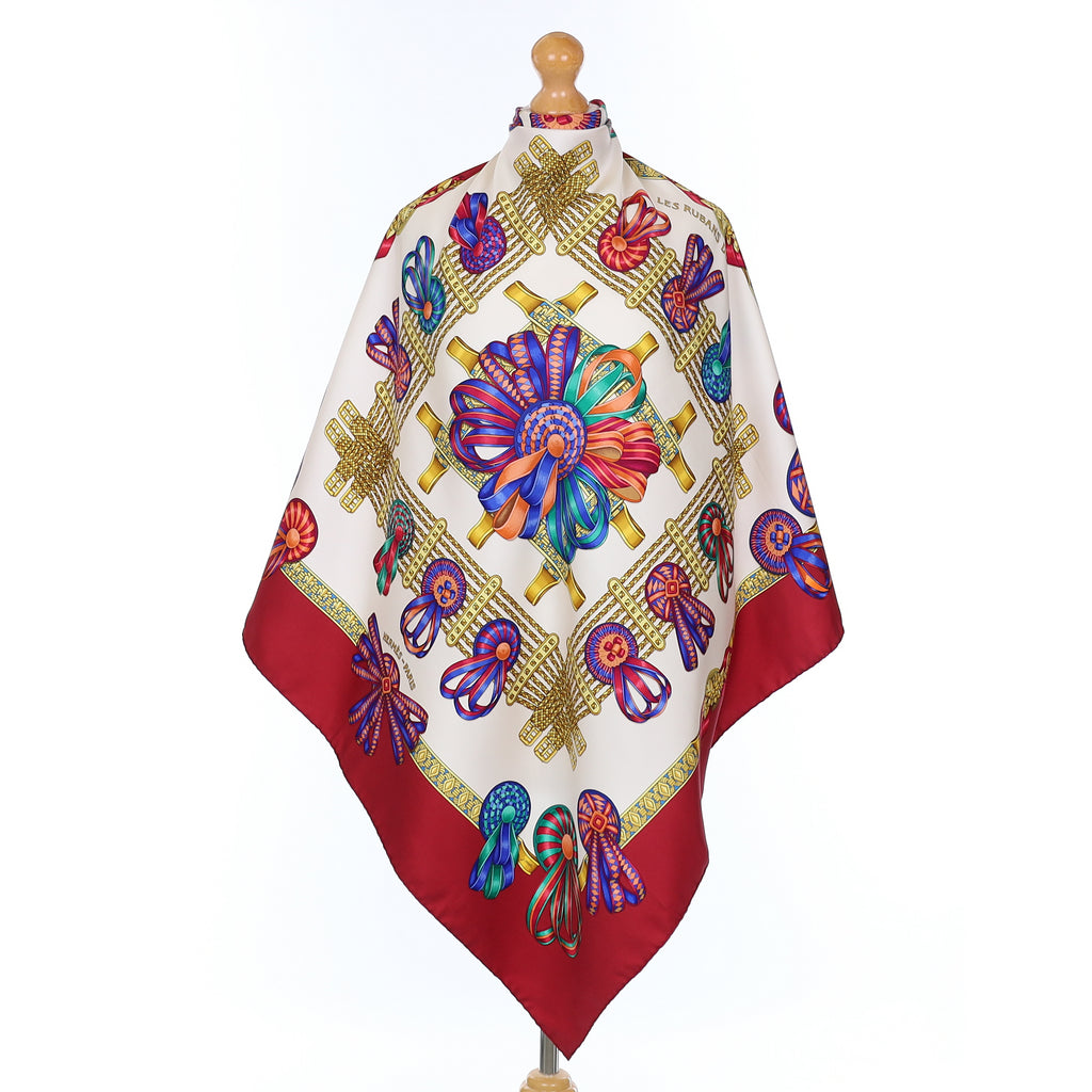 Hermès Les Rubans du Cheval Silk Scarf