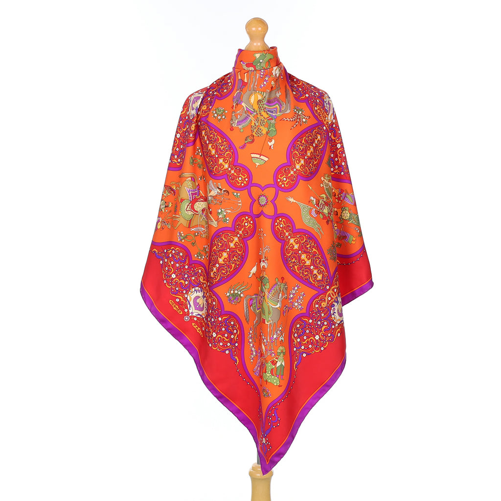 Hermès Poésie Persane Silk Scarf
