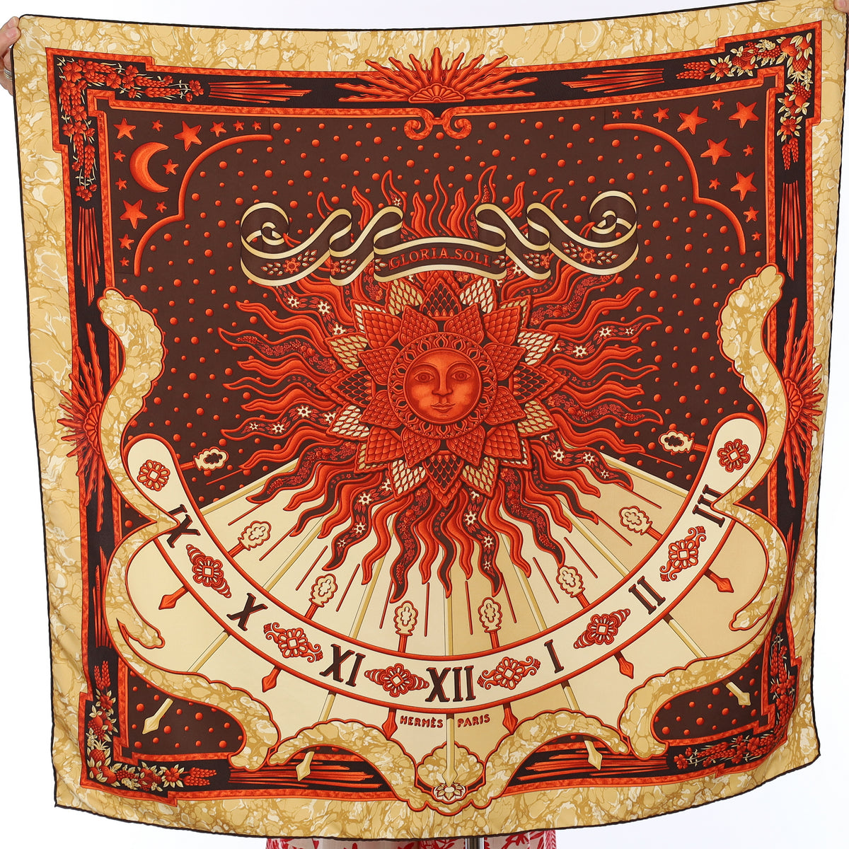 Gloria Soli Hermès Silk Scarf