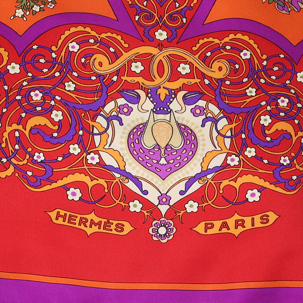 Hermès Poésie Persane Silk Scarf