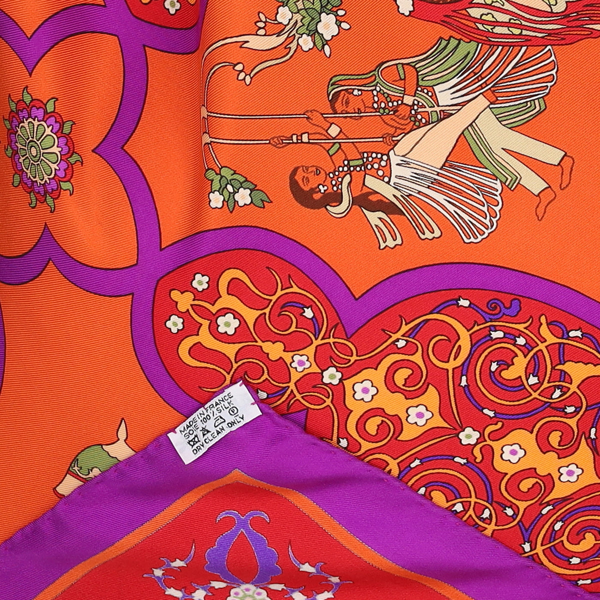 Hermès Poésie Persane Silk Scarf