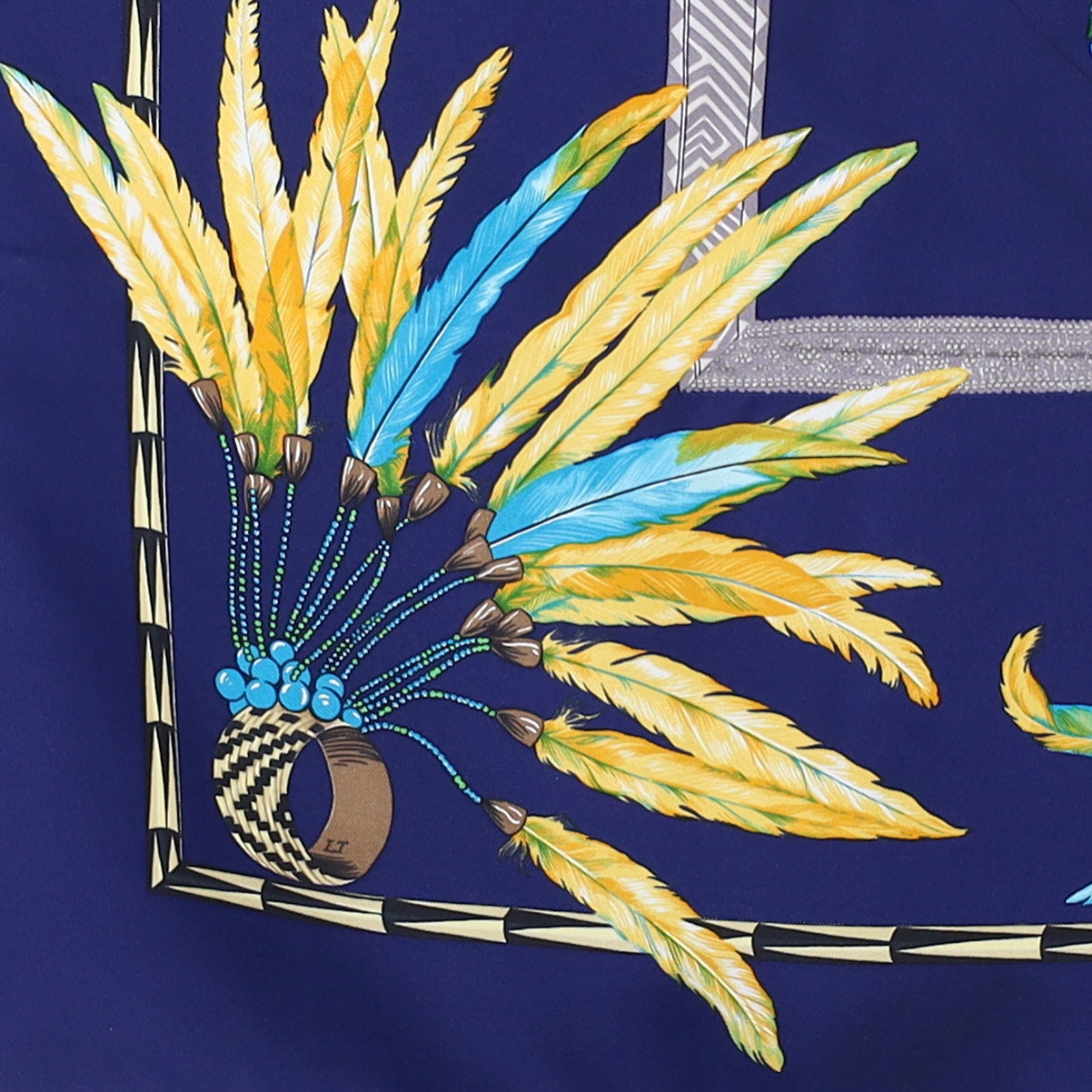 Hermès Brazil Silk Scarf