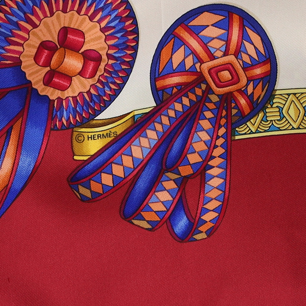 Hermès Les Rubans du Cheval Silk Scarf