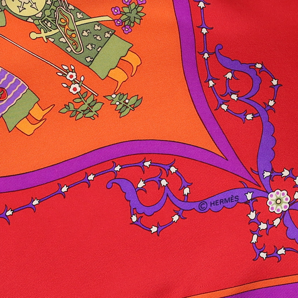 Hermès Poésie Persane Silk Scarf