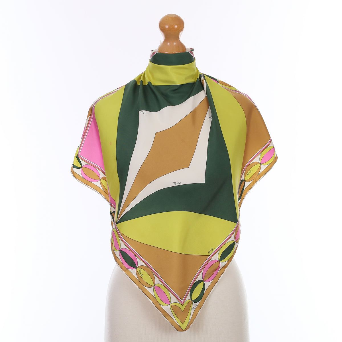 Emilio Pucci Vintage Silk Scarf