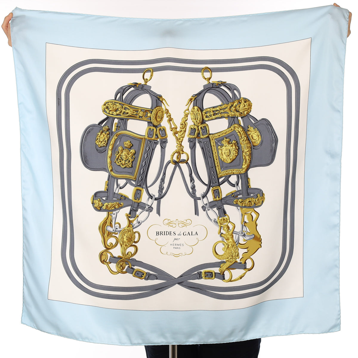 Hermès Brides de Gala Silk Scarf
